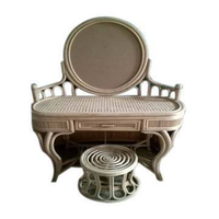 Cane Dressing Table