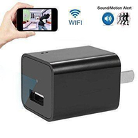 Spy Camera, Wifi 1080P HD Hidden Camera USB Wall Charger Adapter