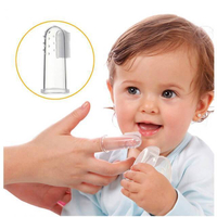 Baby Silicone Finger Toothbrush (1 Piece)