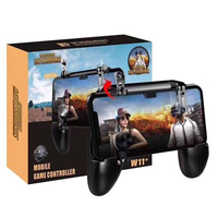 W11+ All in One Mobile Gaming Game Pad Free Fire PUBG Mobile Game Controller PUBG Gamepad Joystick Metal L1 R1 Trigger