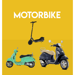 Motorbike, E- Bike & Bicycle