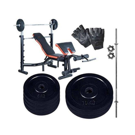 ET-310A Weight Bench Package - Black