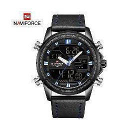 Naviforce NF9138 Stainless Steel Dual Time Watch, 2 image