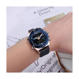 Naviforce Leather Wristwatch, 5 image