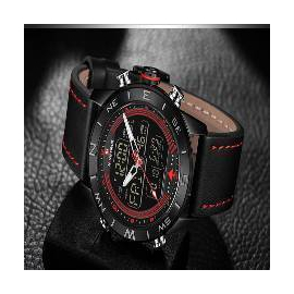 Naviforce Leather Wristwatch, 3 image