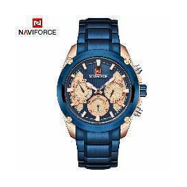 Naviforce NF9113 Stainless Steel Dual Time Watch, 2 image