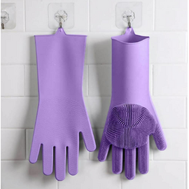 Silicone Dish Washing Kitchen Hand Gloves