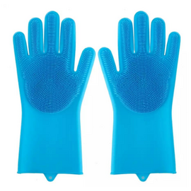 Silicone Dish Washing Kitchen Hand Gloves, 3 image