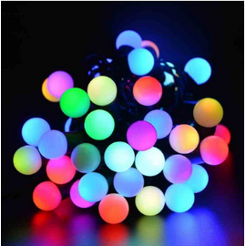 Ball Shaped Decorative LED Fairy Light Multi-color (28pc)
