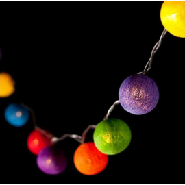 Yarn Ball Shaped Decorative Fairy Lights (20pc)