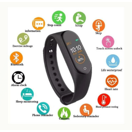 M4 Fitness Tracker Waterproof Bracelet, 2 image