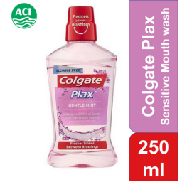 Plax Sensitive or Gentle Care Mouth Wash 250 ml