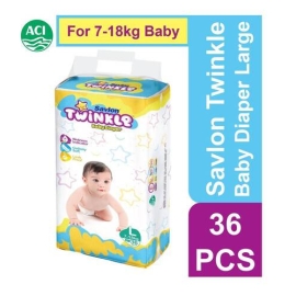 Twinkle Baby Diaper Large 36 pc