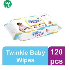 Twinkle Baby Wipes Pouch 120 pcs