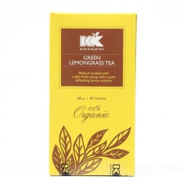 Kazi & Kazi Tea Green Lemongrass (40 Sachets) 60 gm