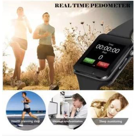 A1 Bluetooth Smart Watch Phone with Pedometer Camera Single SIM Fitness Tracker, 4 image