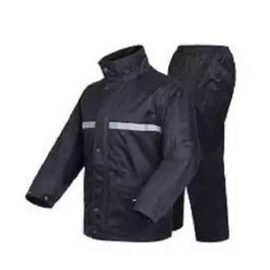 Double layer Best Quality Waterproof Fabric Raincoat for Bikers, 3 image