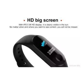 M3 plus Smart Band Watch Color Screen Wristband Heart Rate Activity Fitness tracker, 4 image