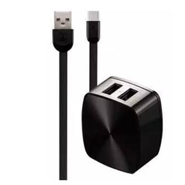 REMAX 2 USB Port Charger and microUSB Data Cable RP-U215