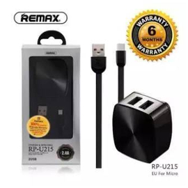 REMAX 2 USB Port Charger and microUSB Data Cable RP-U215, 3 image