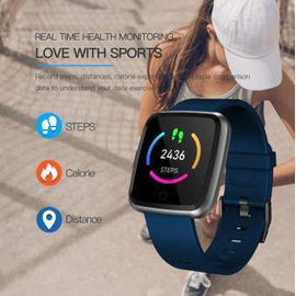Y7 Smartwatch with Silicone Strap, 4 image