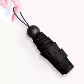 7" Mini Capsule Umbrella - Black, 4 image