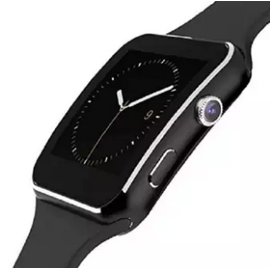 Curved Screen Smart Watch X6 - Black