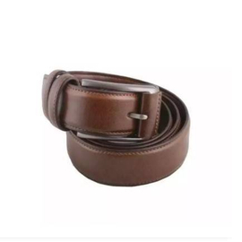 Brown Leather Formal Belt For Men