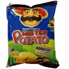 Mister Potato Chips BBQ 75g Pack