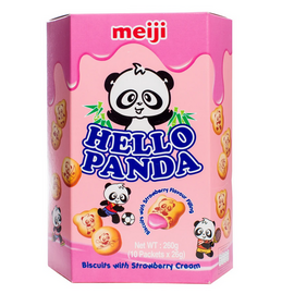 Meiji  Hello Panda Strawberry 260g