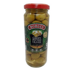 Borges Pitted Green Olives 340g