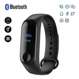M3 Plus Smart Watch Fitness Tracker Smart Band Waterproof Smart Bracelet, 2 image