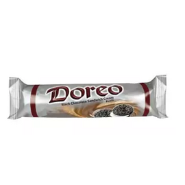 Doreo Chocolate Black Cream Biscuit 12 pairs 140 gm