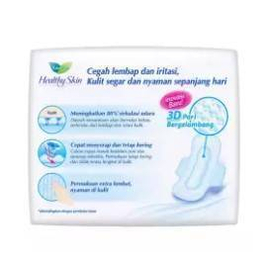 Laurier Sanitary Napkin Healthy Skin 25 cm-14 pad, 3 image