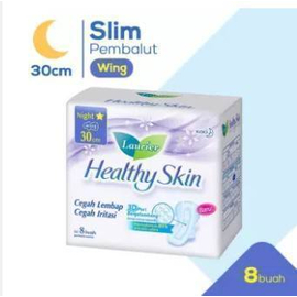 Laurier Sanitary Napkin Healthy Skin 30 cm-8 pad