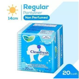 Laurier Pantyliner Cleanfresh Non Perfumed-20 pcs