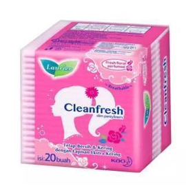 Laurier Pantyliner Cleanfresh Fresh Floral Perfumed-20 pcs