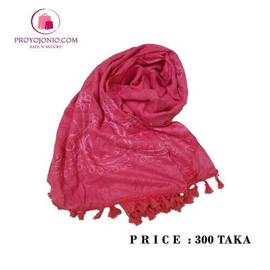 Magenta Cotton Hijab For Women