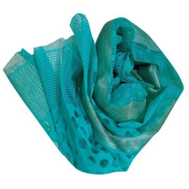 Turquoise Cotton Hijab For Women