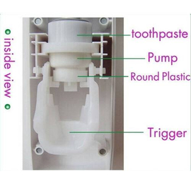 Automatic Toothpaste Dispenser and Touch Me Brush Holder Set  White, 3 image