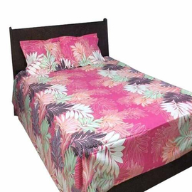 Colourful Printed King Size Bed Sheet