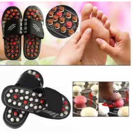 Foot Massage Slippers - Black, 2 image