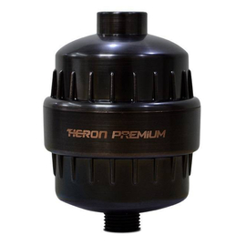Heron Premium Shower Water Filter - Black