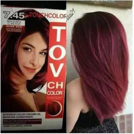 TOV CH COLOR Wine Red Oil Hair Color -7.45