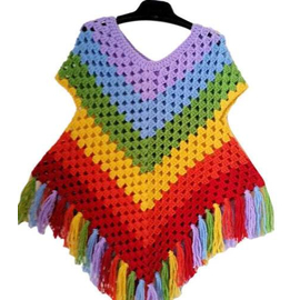 Baby Poncho Dress (6-7yrs)