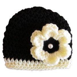 Black Baby Hat (0-3 month)