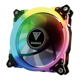 Gamdias AEOLUS M2 1201 120mm RGB Casing Cooling Fan, 2 image