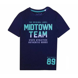 Navy Blue MID TOWN TEAM Boys T-Shirt