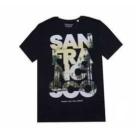 Black SAN FRA NCI SCO Boys T-Shirt