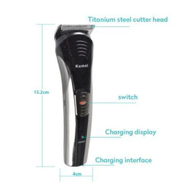 Kemei KM-590A 7-in-1 Rechargeable Shaver and Trimmers, 3 image